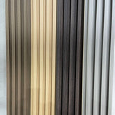 Waterproof Matt Gold Seamless Wall Panel – UPVC | Fast UK Delivery